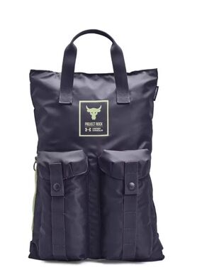 Under Armour Project Rock Navy Duffel Tote